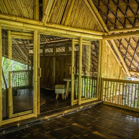 Eco Bamboo Island Bali - Bamboo House #3 Villa Selat Exterior photo