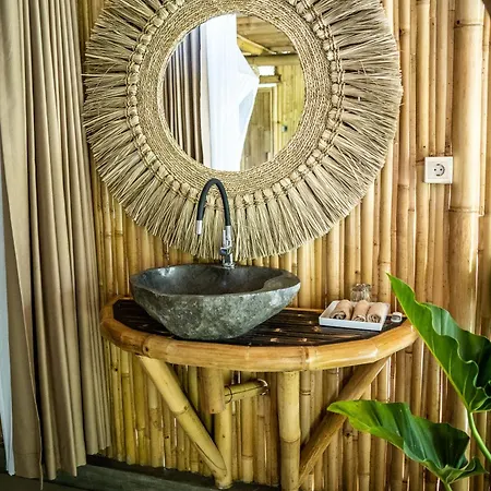 Eco Bamboo Island Bali - Bamboo House #3 Villa Selat Exterior photo