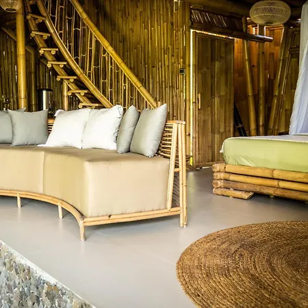 Eco Bamboo Island Bali - Bamboo House #3 Villa Selat Exterior photo