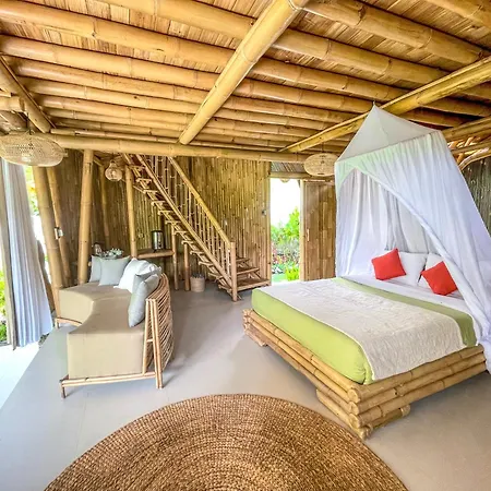 Eco Bamboo Island Bali - Bamboo House #3 Villa Selat Exterior photo