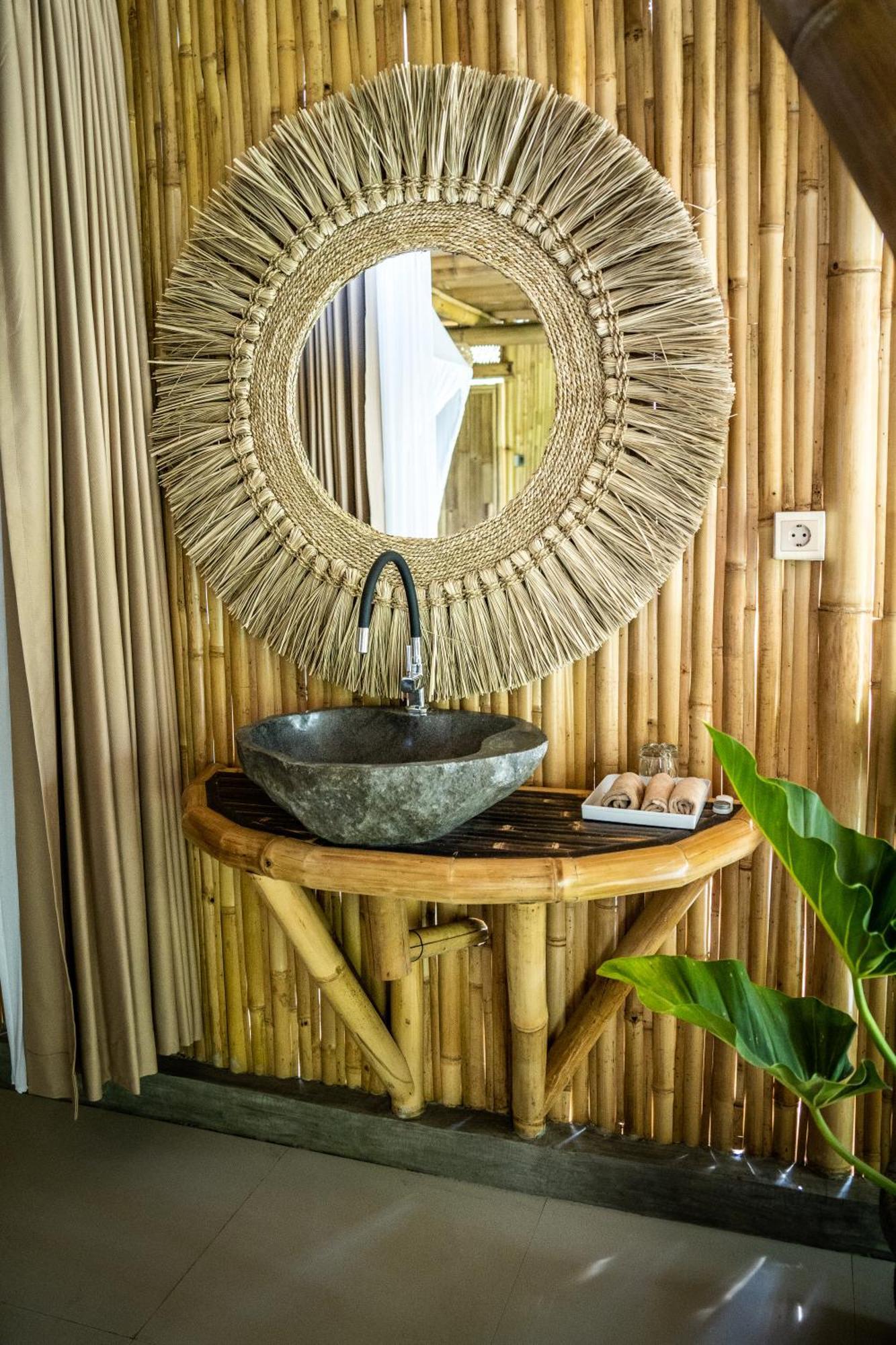 Villa Eco Bamboo Island Bali - Bamboo House #3 Selat