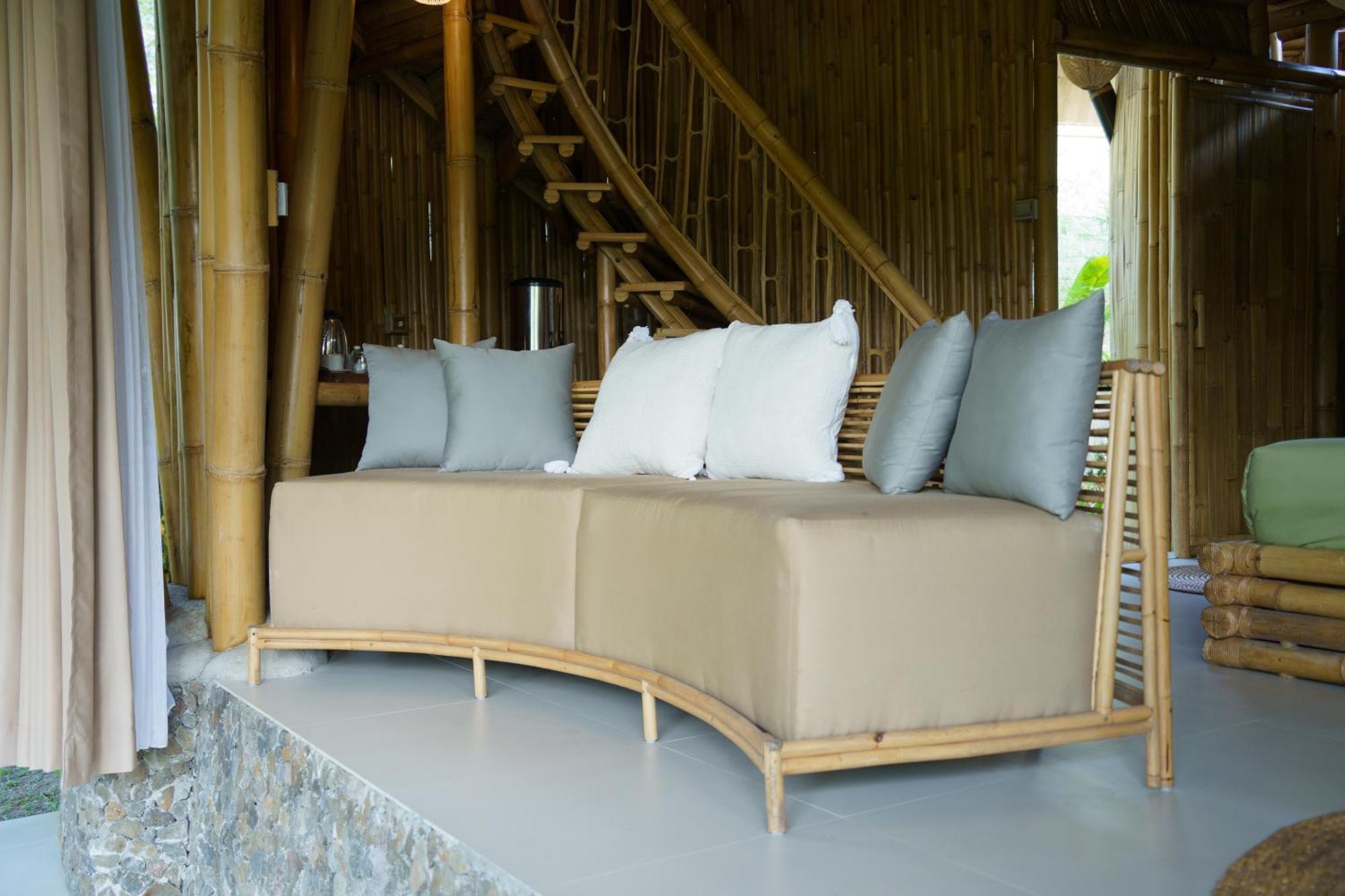 Villa Eco Bamboo Island Bali - Bamboo House #3 Selat